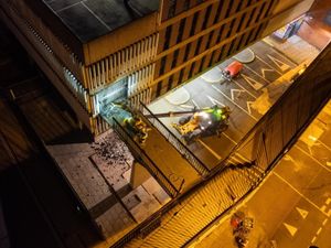 Supporting image for story: Sparks fly in Shrewsbury as bridge removal begins in Raven Meadows