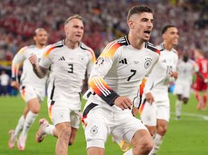 Supporting image for story: Germany reach last eight of Euro 2024 after weather-affected win over Denmark