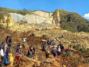 Supporting image for story: Death toll after Papua New Guinea landslide soars to more than 670