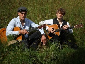 Supporting image for story: ‘My dad taught me to play - now he’s gone his guitar is taking to the stage with me’: Guitarist James plays tribute to late dad with prized guitar at Shrewsbury gig