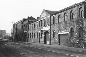 The Edward Vaughan site as it used to look