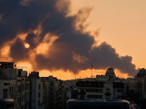 Supporting image for story: Iranian government agency says war death toll has reached at least 1,045 people