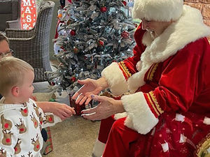 Supporting image for story: Santa’s back! Former Telford favourite brings big Christmas cheer to Sedgley Court