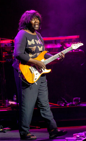 Joan Armatrading performing at Theatre Severn in Shrewsbury