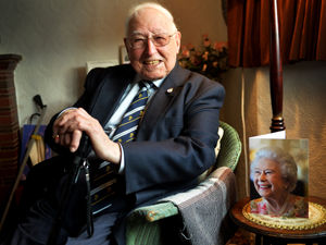 Supporting image for story: Wolverhampton war hero Cyril still going strong at 100