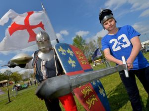 Supporting image for story: Fun in the sun at Telford Town Park St George's Day Festival