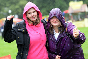 Emma Corns and Amanda Adams from Stourbridge at Summerfest 2019