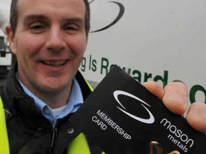 Supporting image for story: Metal recycling firm's ID card success