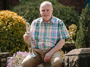 Supporting image for story: WATCH: Black Country trumpet player thanks NHS workers and entertains neighbours