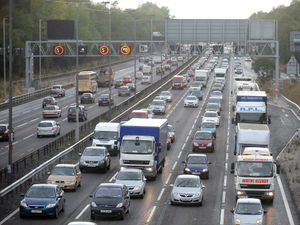 Supporting image for story: M6 stretch near Walsall named as West Midlands' most congested road