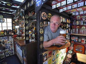 Supporting image for story: Boozer in backyard is a real shed heaven