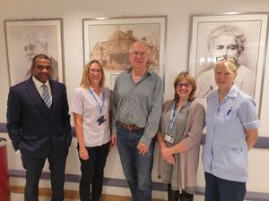 Supporting image for story: Shropshire hospital research team in the running for prestigious award