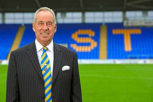 Roland Wycherley, chairman of Shrewsbury Town Football Club.