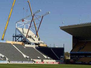 Supporting image for story: Molineux's £16 million Stan Cullis stand takes shape
