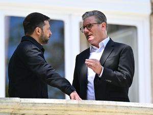 Sir Keir Starmer meets Volodymyr Zelensky