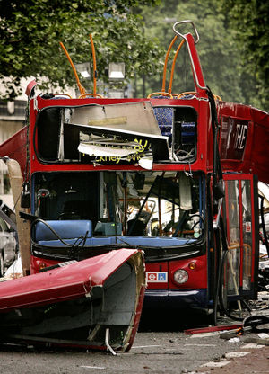 On July 7 2005, four suicide bombers struck the capital's transport network, killing 52 people and injuring more than 770 on three London Underground trains and a bus.  