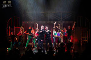 Anton and Giovanni strike a pose in the final big number