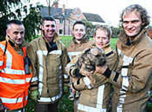 But Freddie failed to appear and the couple placed a missing advert for him on www.doglost.co.uk They received more than 203 hits.