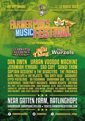 The acts appearing at this year's music festival