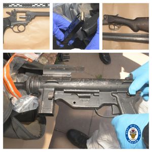A collage of just some of the weapons found. Photo: West Midlands Police
