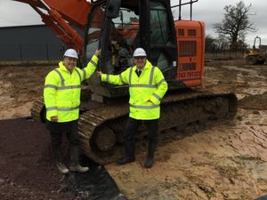 Supporting image for story: Work begins on largest Telford industrial unit