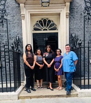 Sureena is joined by local public sector representatives.