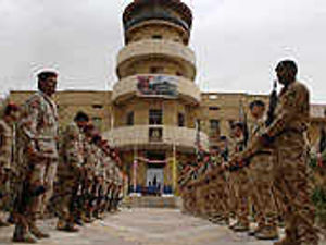 Supporting image for story: Regiment leave 'luxury' hotel