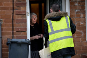 Home testing kits are being handed out to residents in the W2 postcode area