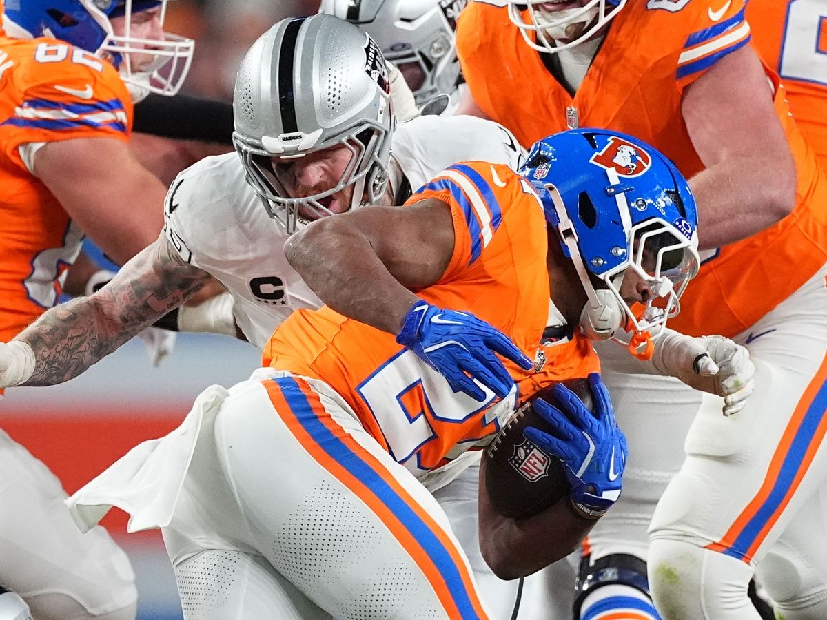 Denver Broncos secure seventh straight win with victory over Las Vegas Raiders