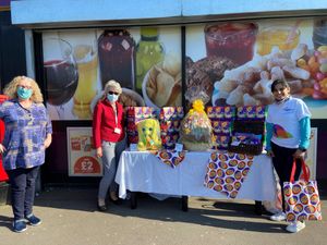 Supporting image for story: Telford shop raises hundreds for the elderly with chocolate raffle