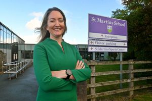 New headteacher at St Martins School Alison Pope