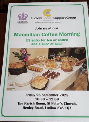 Join us and raise money for Macmillan Cancer Support