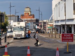 Supporting image for story: Emergency Wolverhampton city centre road closure expected to last into next week