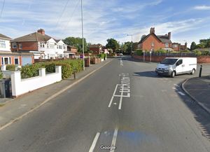 Lucknow Road, Willenhall, near to where the incident took place