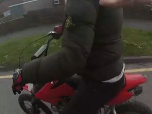 Supporting image for story: Police hunt off-road motorcyclists who sped by Telford primary school 