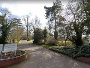 The entrance to Wolverhampton Rugby Union Football Club off Castlecroft Road