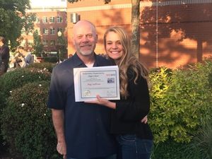Supporting image for story: This dad's adorable send-off to his teenage daughter has everyone in floods of happy tears