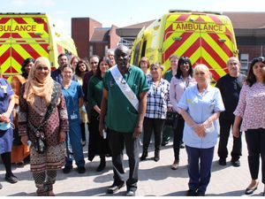Supporting image for story: 'King Carl' gets royal send off after 27-year NHS career 