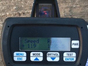 Supporting image for story: Motorist clocked driving past police at 119mph near Wellington