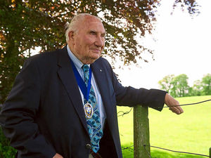 Supporting image for story: David Lloyd still passionate about campaigning in Shropshire at 83