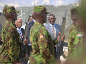 Supporting image for story: Kenyan president visits Haiti as part of international effort to fight gangs