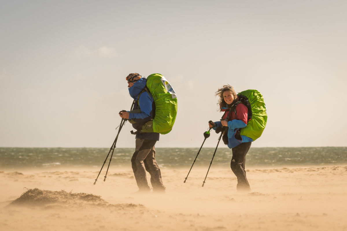 News Meet the walkers taking on Britain’s mainland coast, and why Wellington became their recovery base