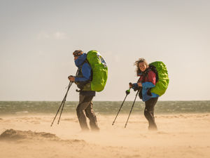 Supporting image for story: Meet the walkers taking on Britain’s mainland coast, and why Wellington became their recovery base