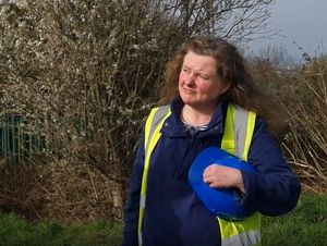 Jayne Pilkington explains the work that is taking place at Sedgley Beacon