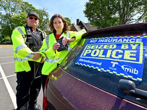 Supporting image for story: 'We've been here five minutes and lots of cars have come in with illegal plates' - West Bromwich MP joins police on operation