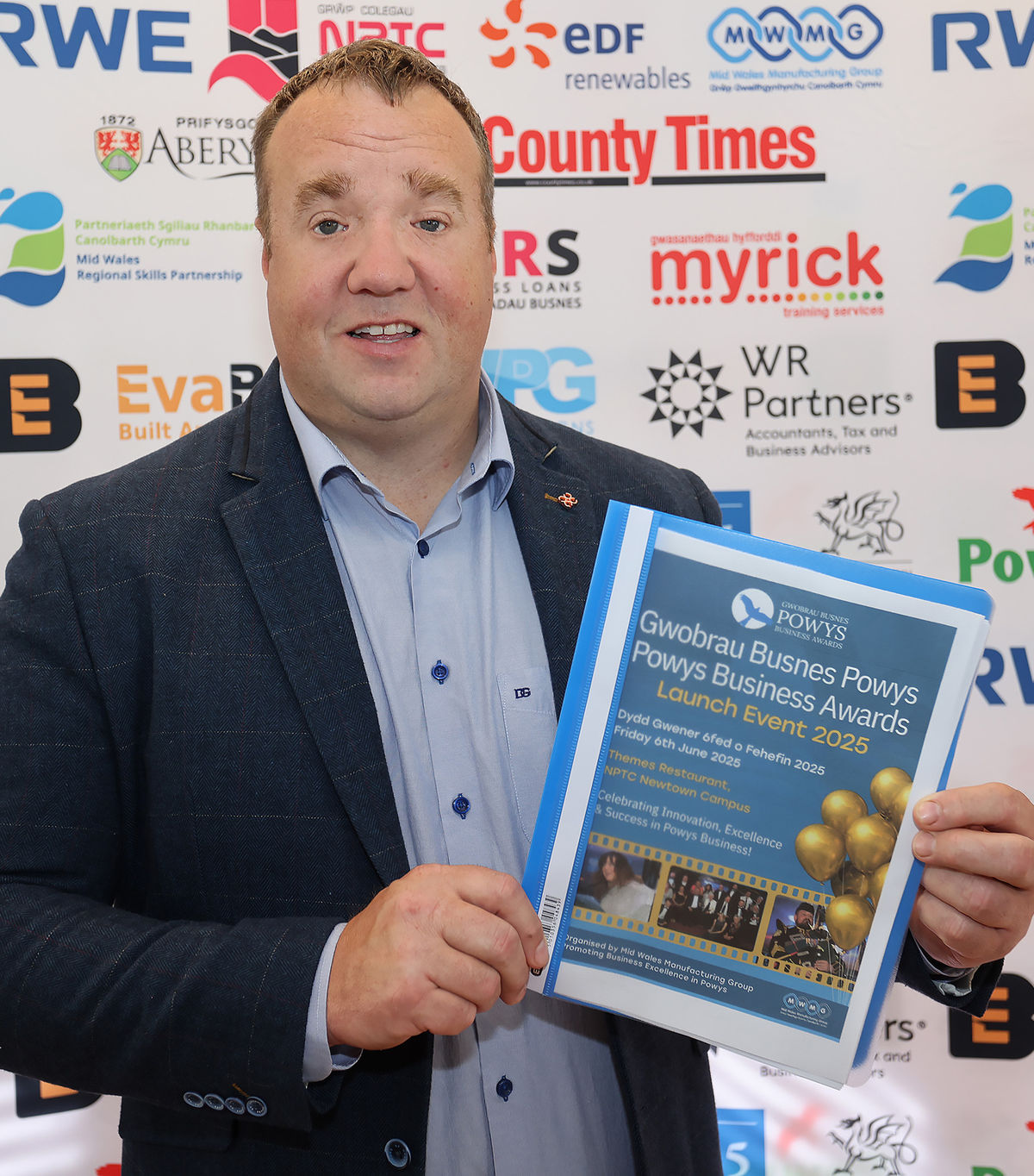 Llandrindod Wells entrepreneur thanks Powys Business Awards for expanding enterprises