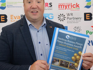 Supporting image for story: Llandrindod Wells entrepreneur thanks Powys Business Awards for expanding enterprises