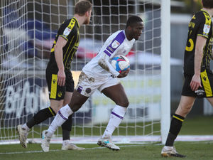 Supporting image for story: Shrewsbury Town striker Daniel Udoh urged to trust his ability