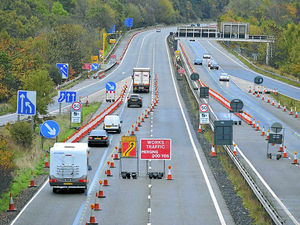 Supporting image for story: Three months of M54 closures in Shropshire starting tonight