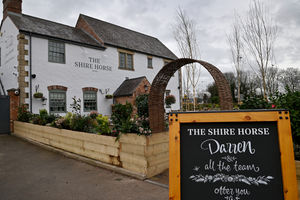 The Shire Horse is located on the outskirts of Stafford